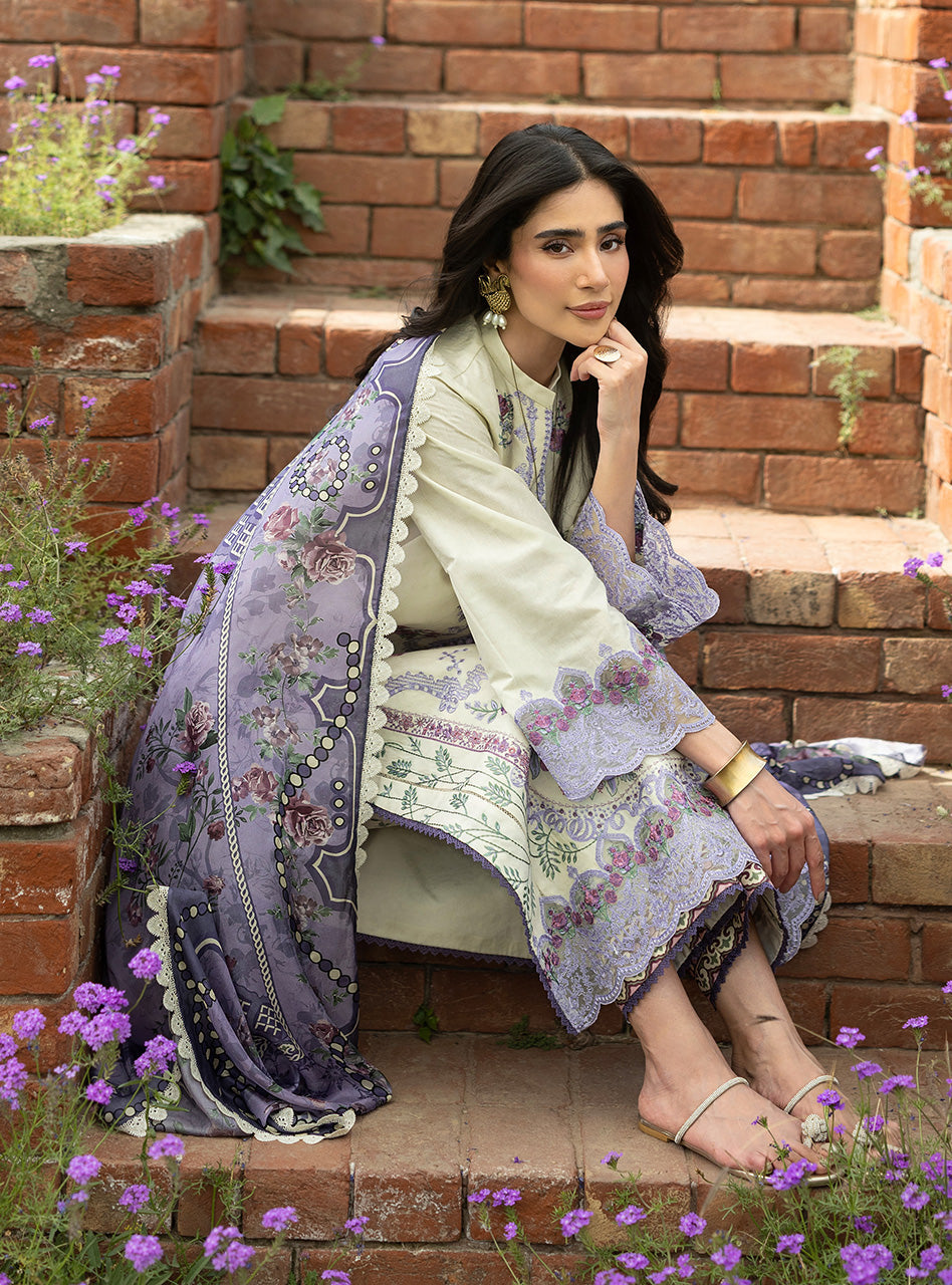 Zainab Chottani | Luxe Lawn 26 | Kyra - 04 - Luxury Dress - available at Maria Faisal in UK and USA.