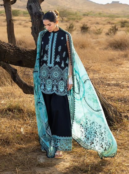 Zainab Chottani | Spring Summer Lawn 26 | Silva - Luxury Dress - available at Maria Faisal in UK and USA.