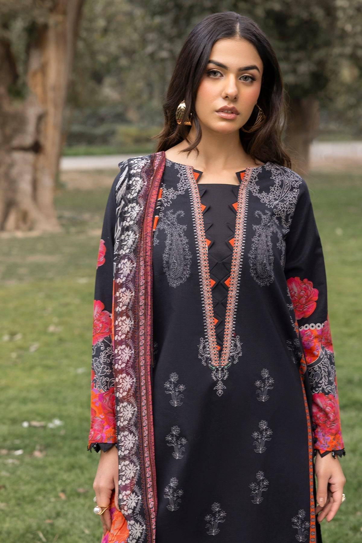 Charizma | C prints Lawn | CP5-18 by Maria Faisal - Registered Vendor of : Charizma - type : Ladies Clothes - 100% original wedding dresses