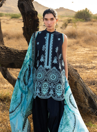 Zainab Chottani | Spring Summer Lawn 26 | Silva - Luxury Dress - available at Maria Faisal in UK and USA.