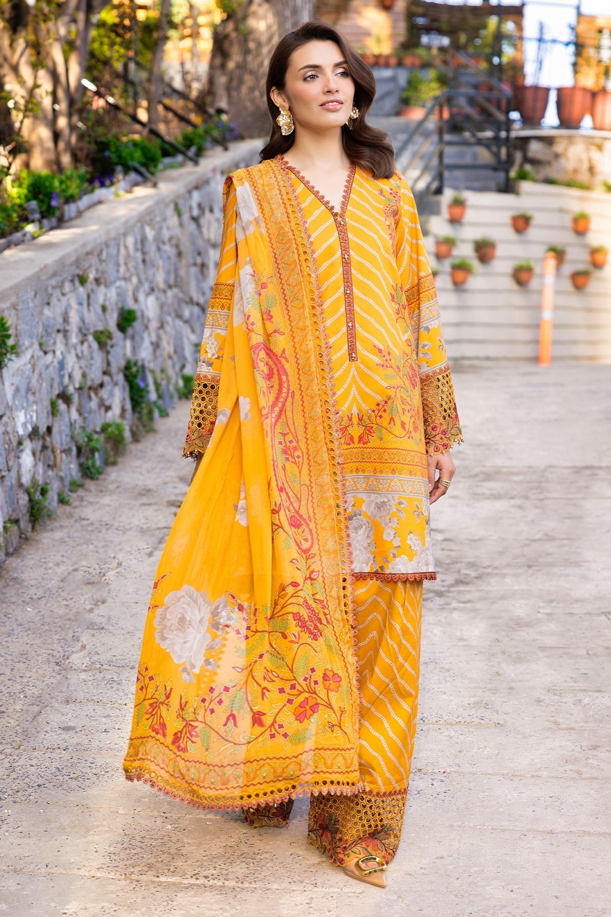 Charizma | Rang e Bahar | VOL 02 CRB6-14 - Luxury Dress - available at Maria Faisal in UK and USA.