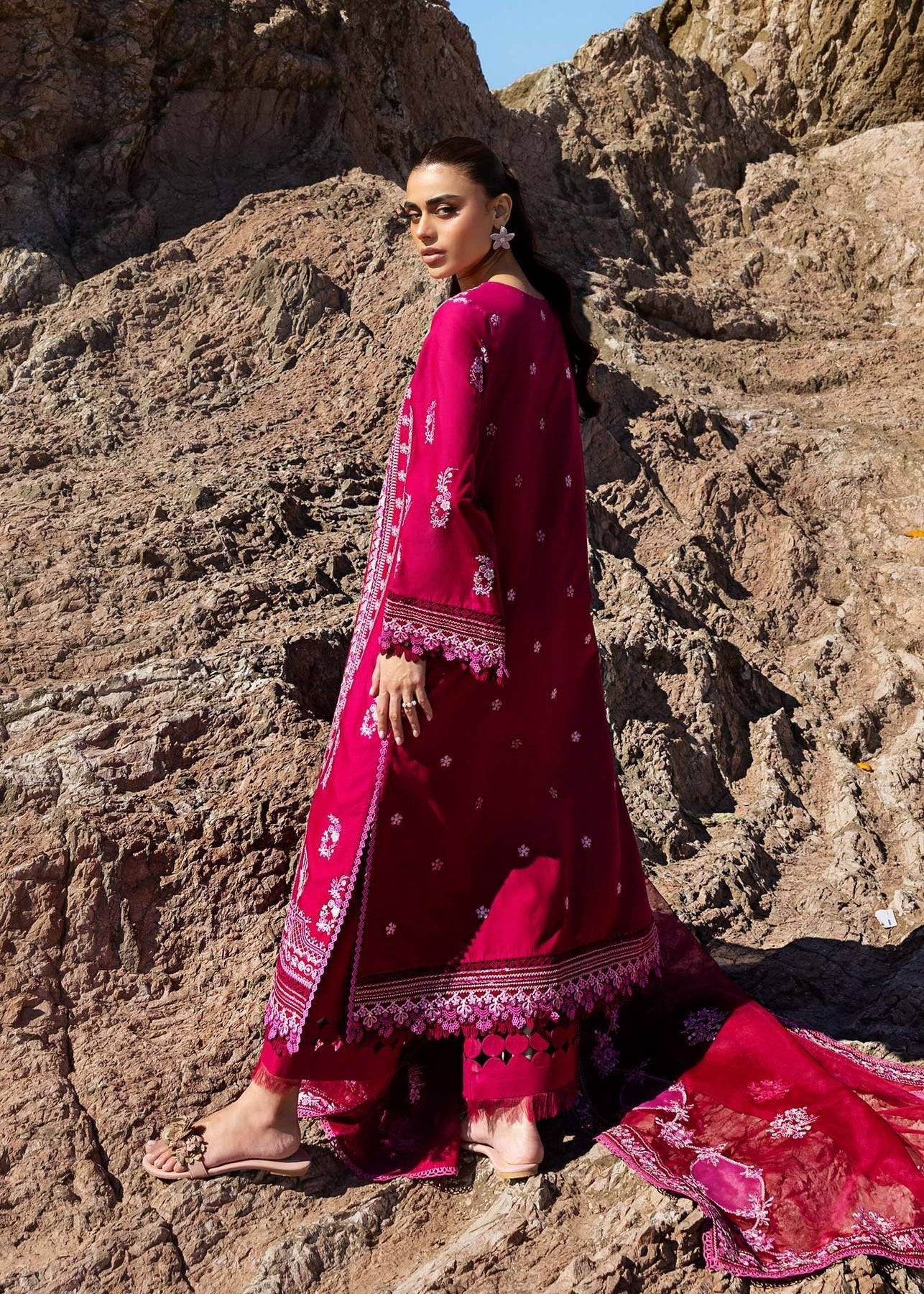 Akbar Aslam | Mare Lawn Edit 25 | Nirvana by Maria Faisal - Registered Vendor of : Akbar Aslam - type : Ladies Clothes - 100% original wedding dresses