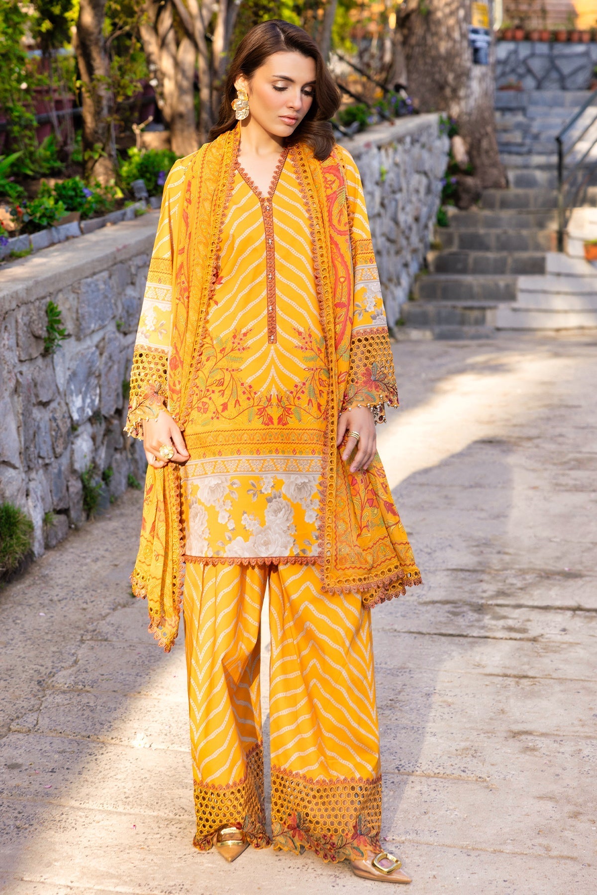 Charizma | Rang e Bahar | VOL 02 CRB6-14 - Luxury Dress - available at Maria Faisal in UK and USA.