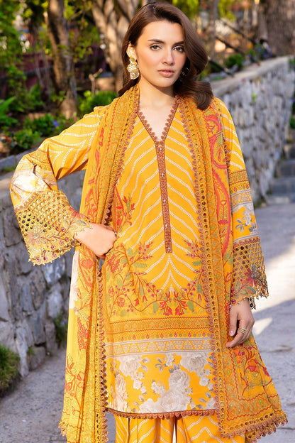 Charizma | Festive Edit | CRB6-14P - Luxury Dress - available at Maria Faisal in UK and USA.