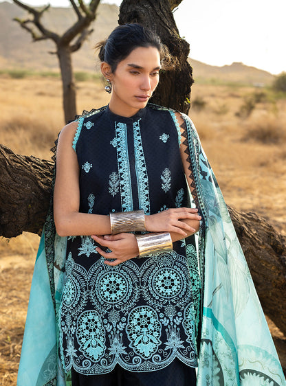 Zainab Chottani | Spring Summer Lawn 26 | Silva - Luxury Dress - available at Maria Faisal in UK and USA.