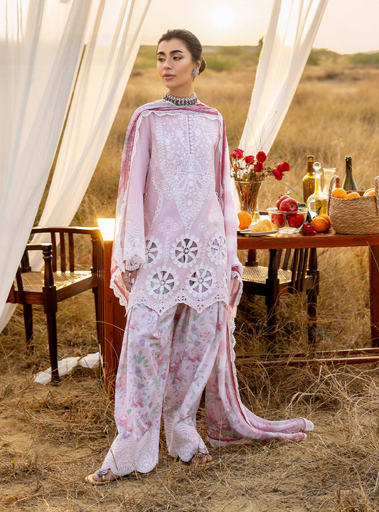 Zainab Chottani | Spring Summer Lawn 26 | Aurelia 01 - Luxury Dress - available at Maria Faisal in UK and USA.