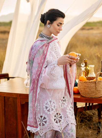 Zainab Chottani | Spring Summer Lawn 26 | Aurelia 01 - Luxury Dress - available at Maria Faisal in UK and USA.