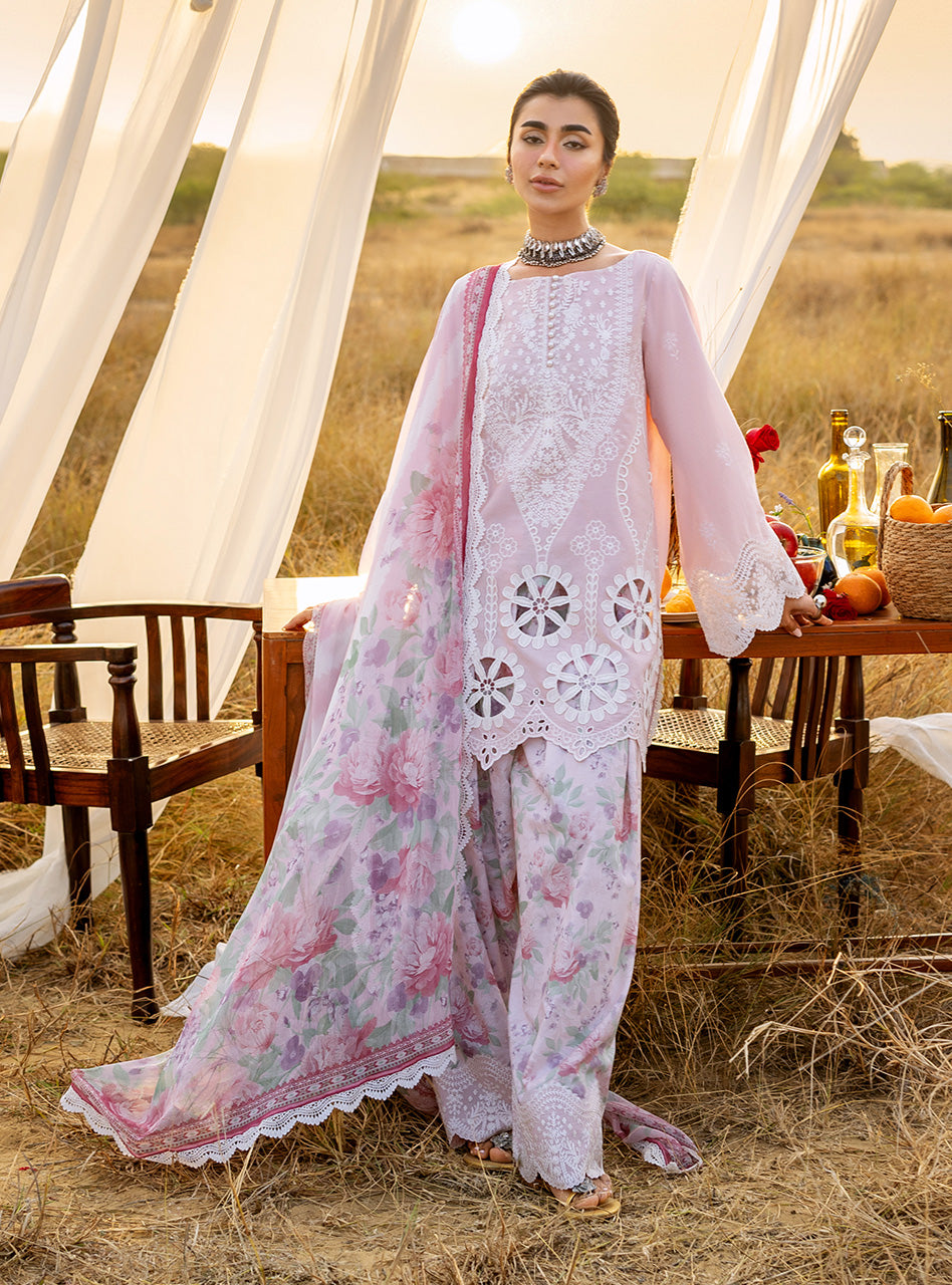 Zainab Chottani | Spring Summer Lawn 26 | Aurelia 01 - Luxury Dress - available at Maria Faisal in UK and USA.