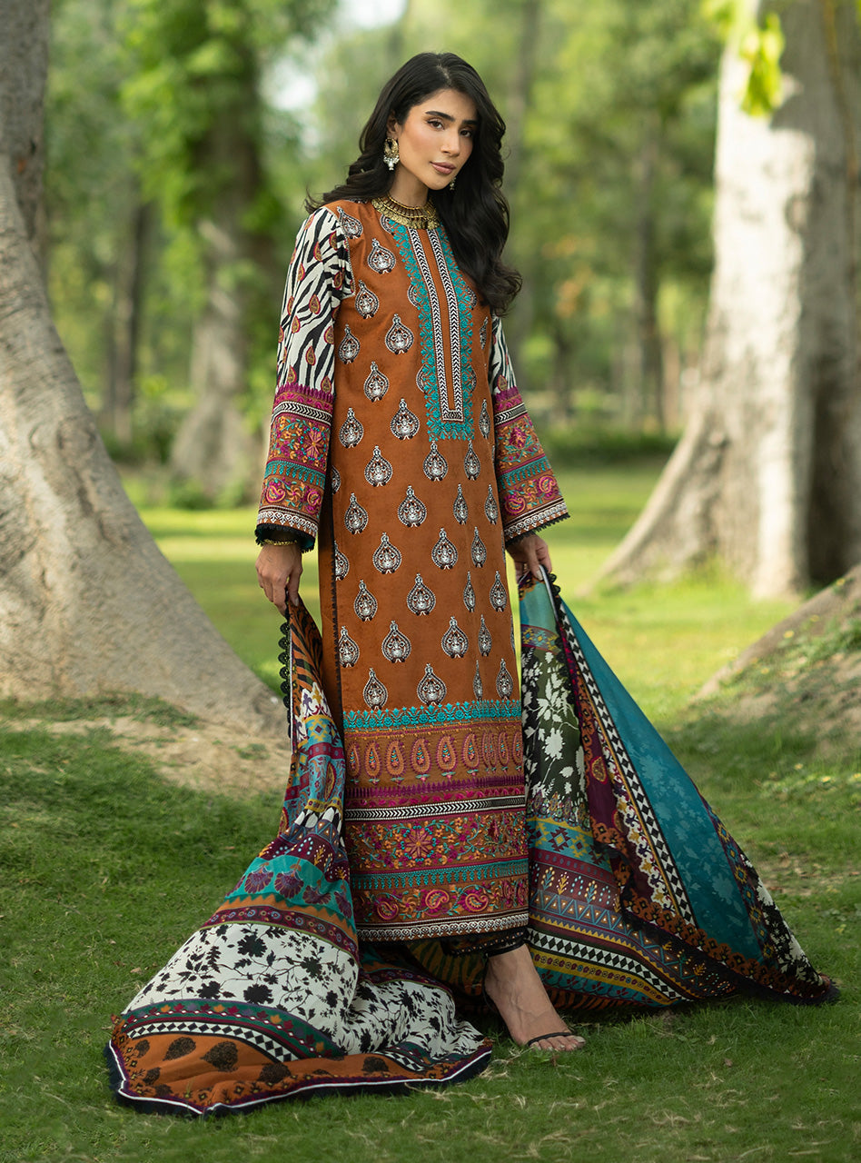 Zainab Chottani | Luxe Lawn 26 | Erin - 11 - Luxury Dress - available at Maria Faisal in UK and USA.