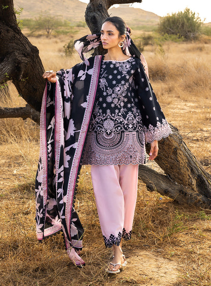 Zainab Chottani | Spring Summer Lawn 26 | Lyara 09 - Luxury Dress - available at Maria Faisal in UK and USA.