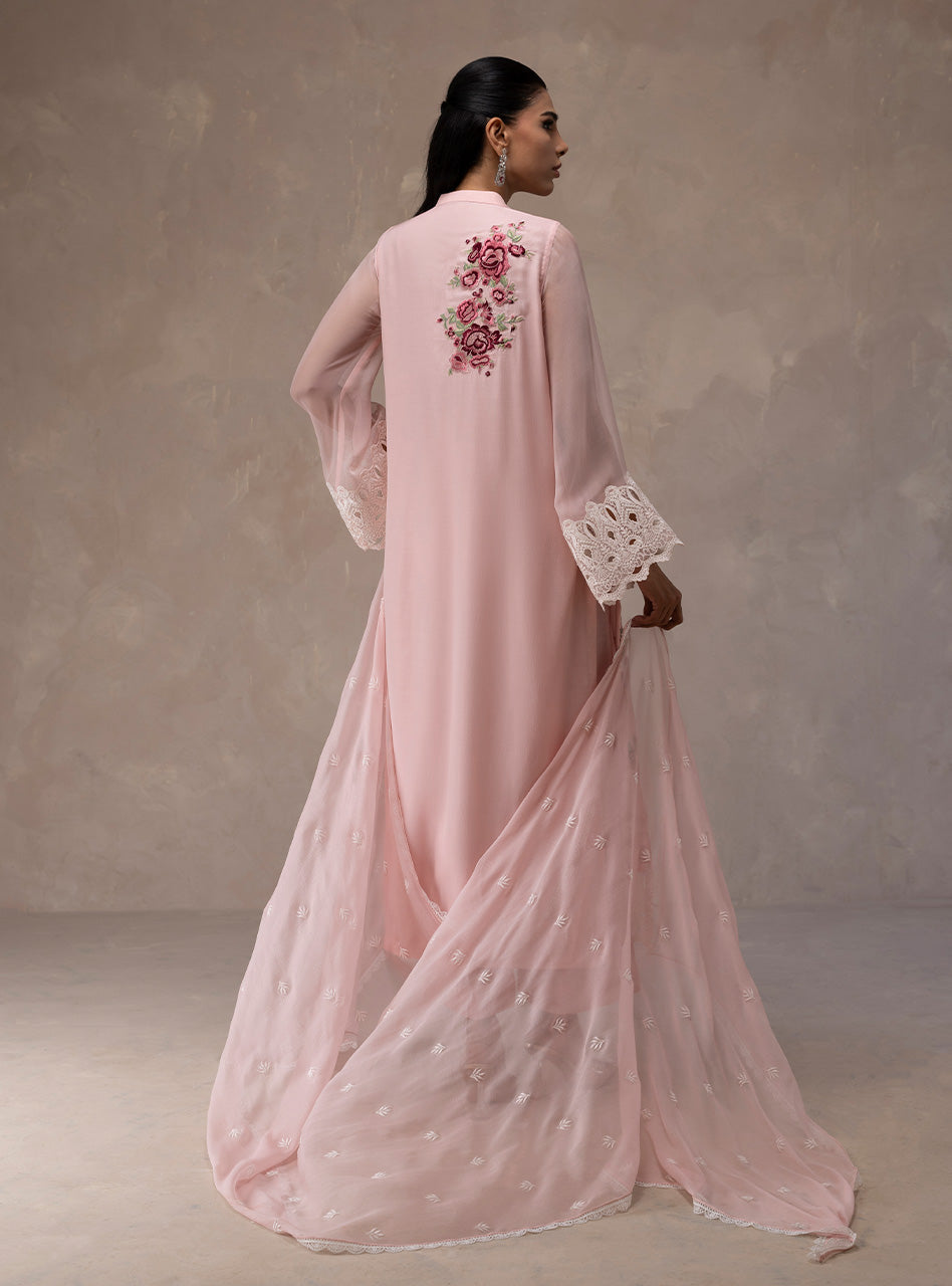 Zainab Chottani | Eid Edit 26 | Rose Luxe - Dress - available at Maria Faisal in UK and USA.
