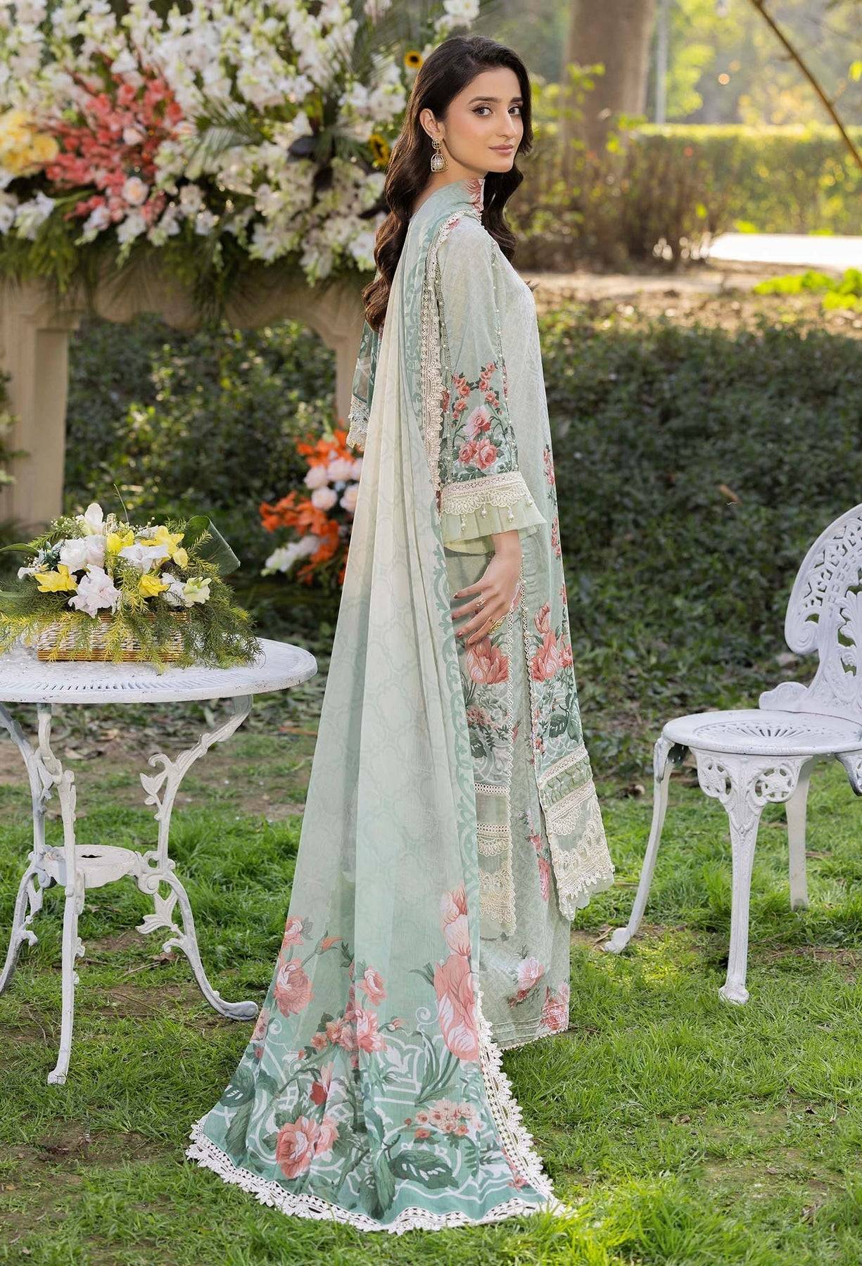 Adans Libas | Morzine Lawn 25 | MORZINE 07007 by Maria Faisal - Registered Vendor of : Adans Libas - type : Ladies Clothes - 100% original wedding dresses