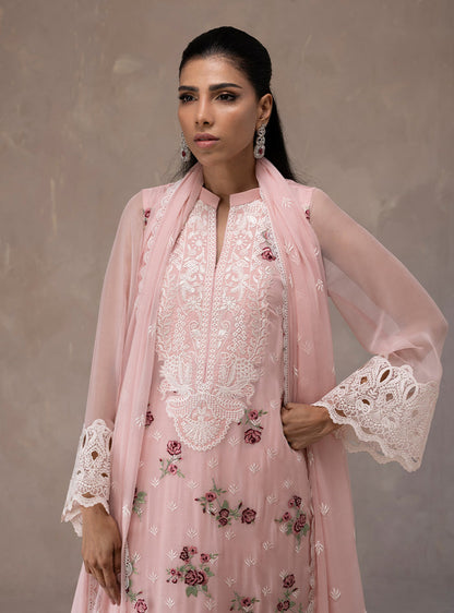 Zainab Chottani | Eid Edit 26 | Rose Luxe - Luxury Dress - available at Maria Faisal in UK and USA.