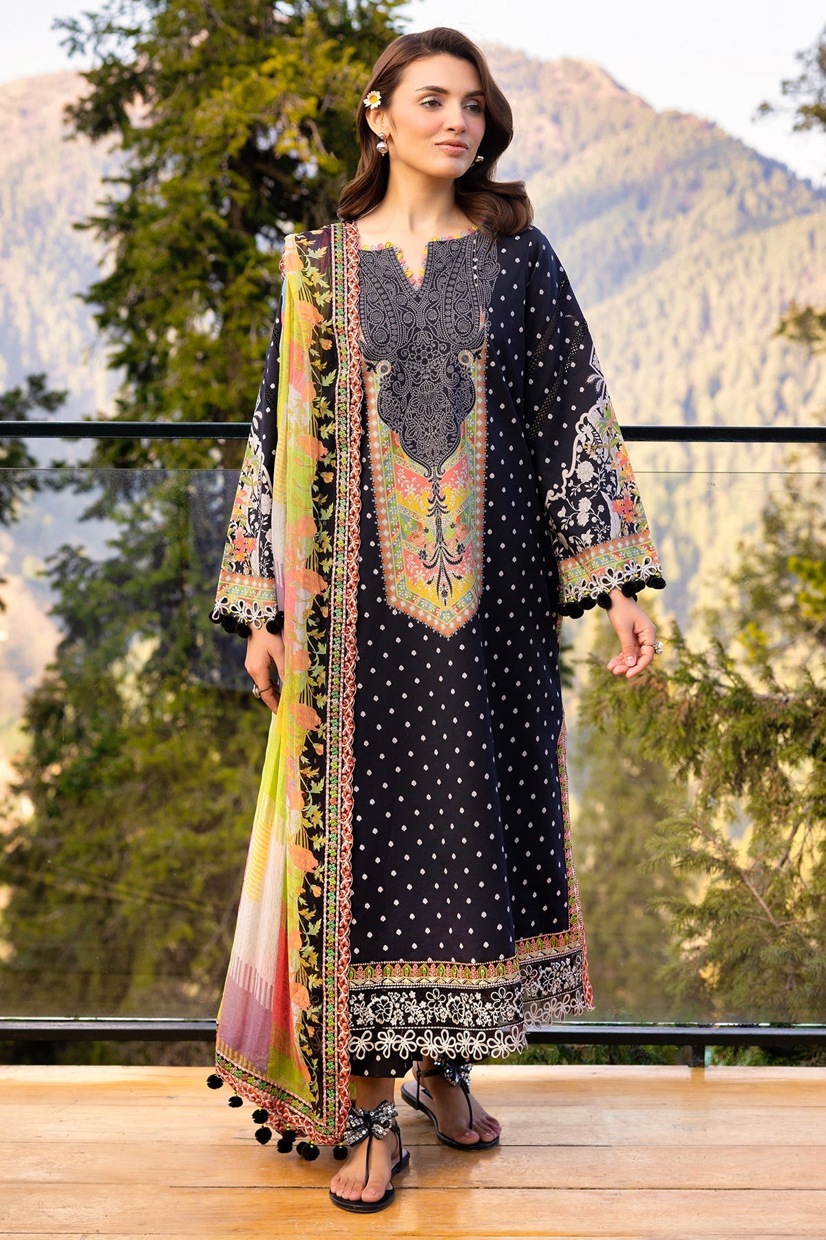 Charizma | Rang e Bahar | VOL 02 CRB6-15 - Luxury Dress - available at Maria Faisal in UK and USA.