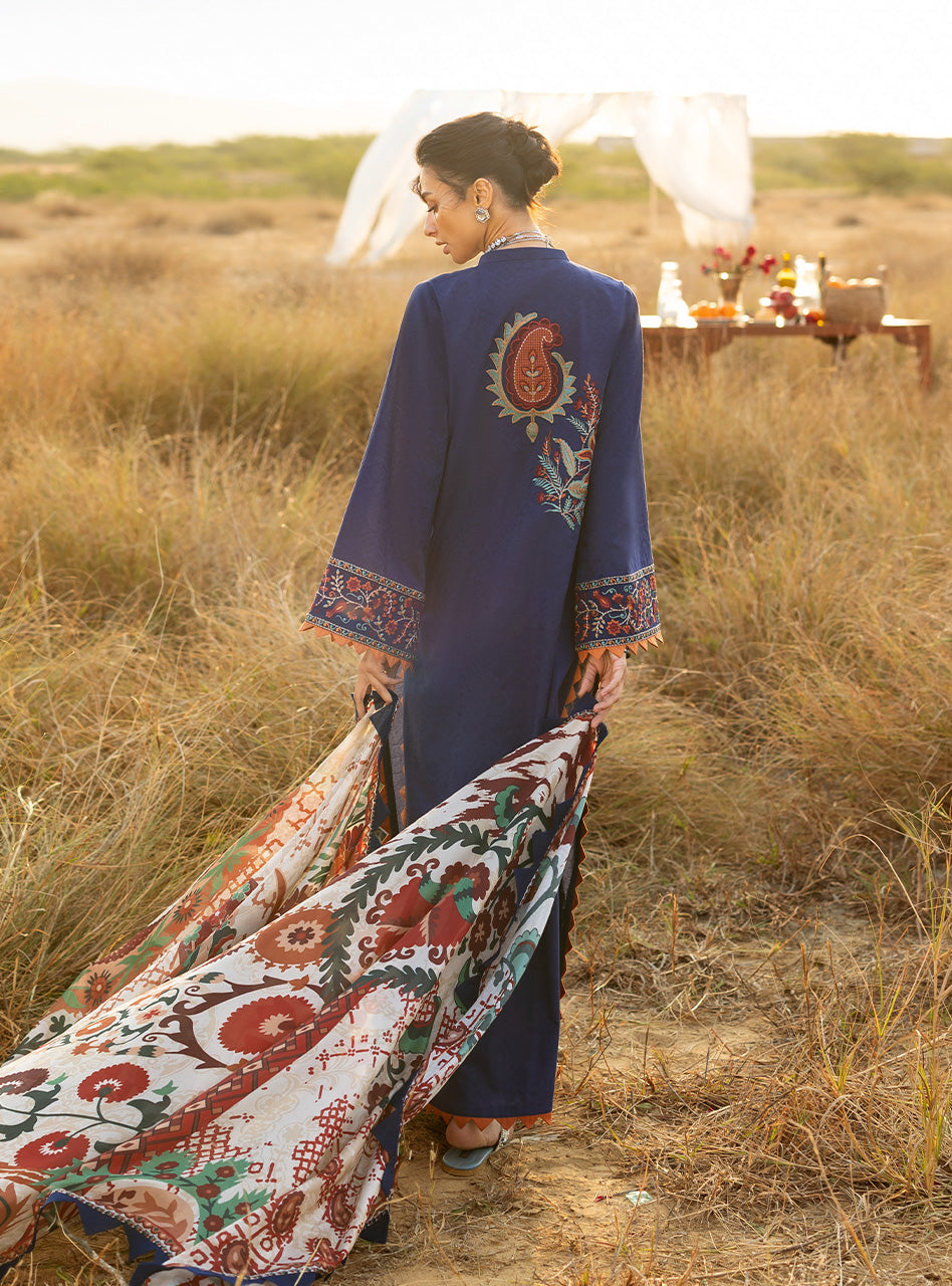 Zainab Chottani | Spring Summer Lawn 26 | Elara 06 - Luxury Dress - available at Maria Faisal in UK and USA.