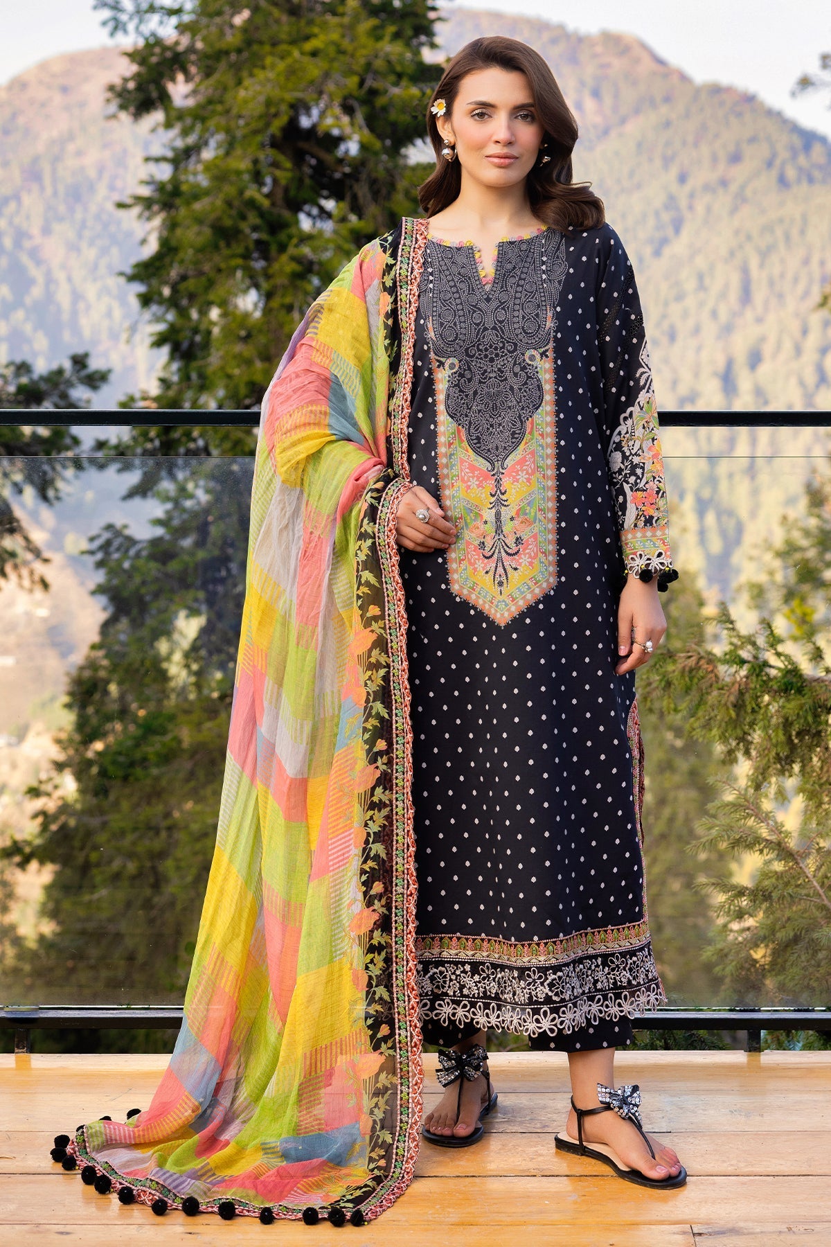 Charizma | Rang e Bahar | VOL 02 CRB6-15 - Luxury Dress - available at Maria Faisal in UK and USA.