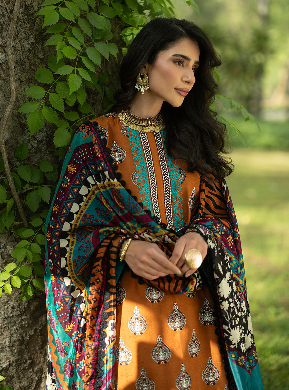 Zainab Chottani | Luxe Lawn 26 | Erin - 11 - Luxury Dress - available at Maria Faisal in UK and USA.