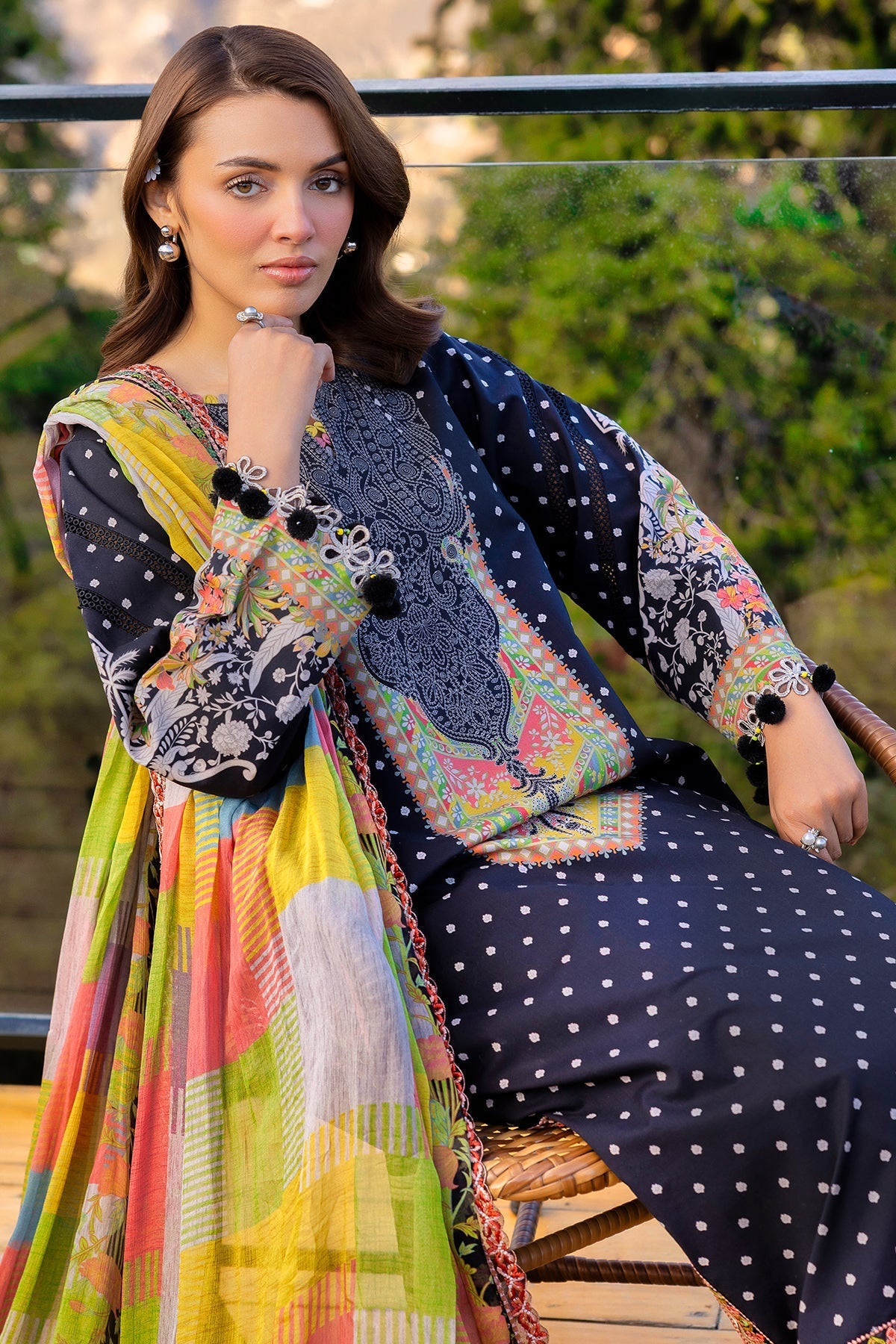 Charizma | Rang e Bahar | VOL 02 CRB6-15 - Luxury Dress - available at Maria Faisal in UK and USA.