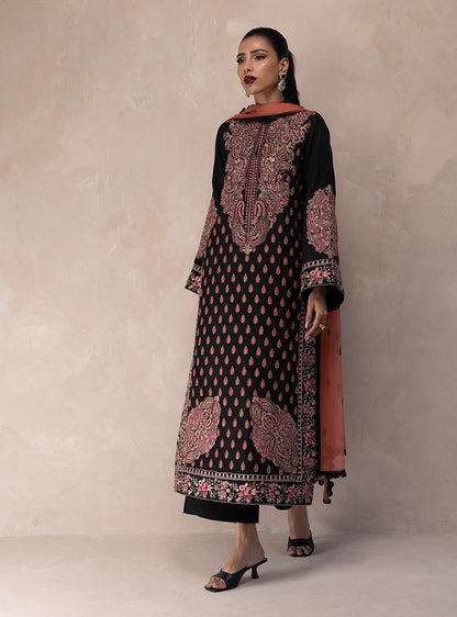 Zainab Chottani | Eid Edit 26 | Imperial Rose - Dress - available at Maria Faisal in UK and USA.
