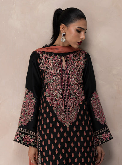 Zainab Chottani | Eid Edit 26 | Imperial Rose - Dress - available at Maria Faisal in UK and USA.
