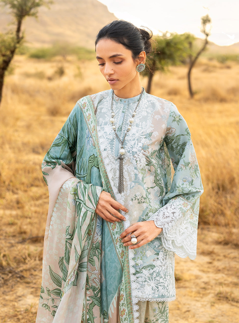 Zainab Chottani | Spring Summer Lawn 26 | Liyana - Luxury Dress - available at Maria Faisal in UK and USA.