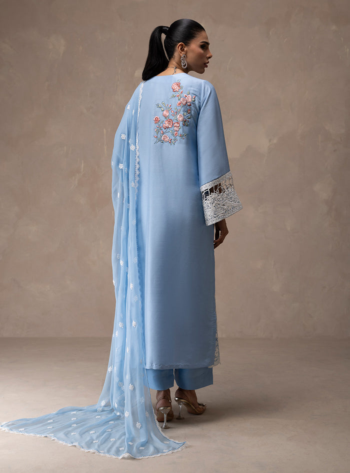 Zainab Chottani | Eid Edit 26 | Ice Flora - Luxury Dress - available at Maria Faisal in UK and USA.