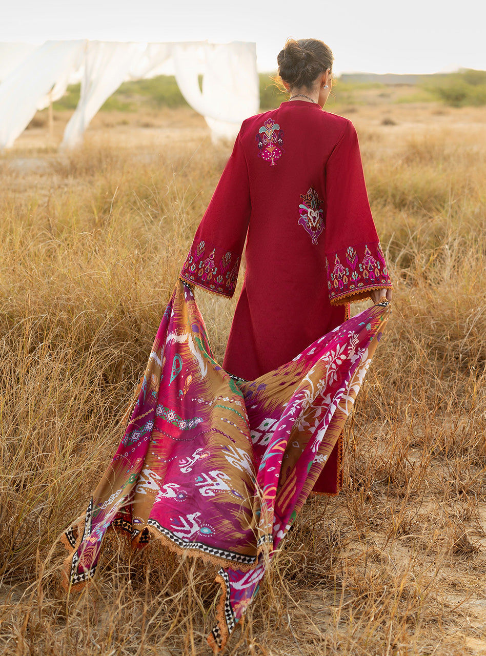 Zainab Chottani | Spring Summer Lawn 26 | Zamira - Luxury Dress - available at Maria Faisal in UK and USA.