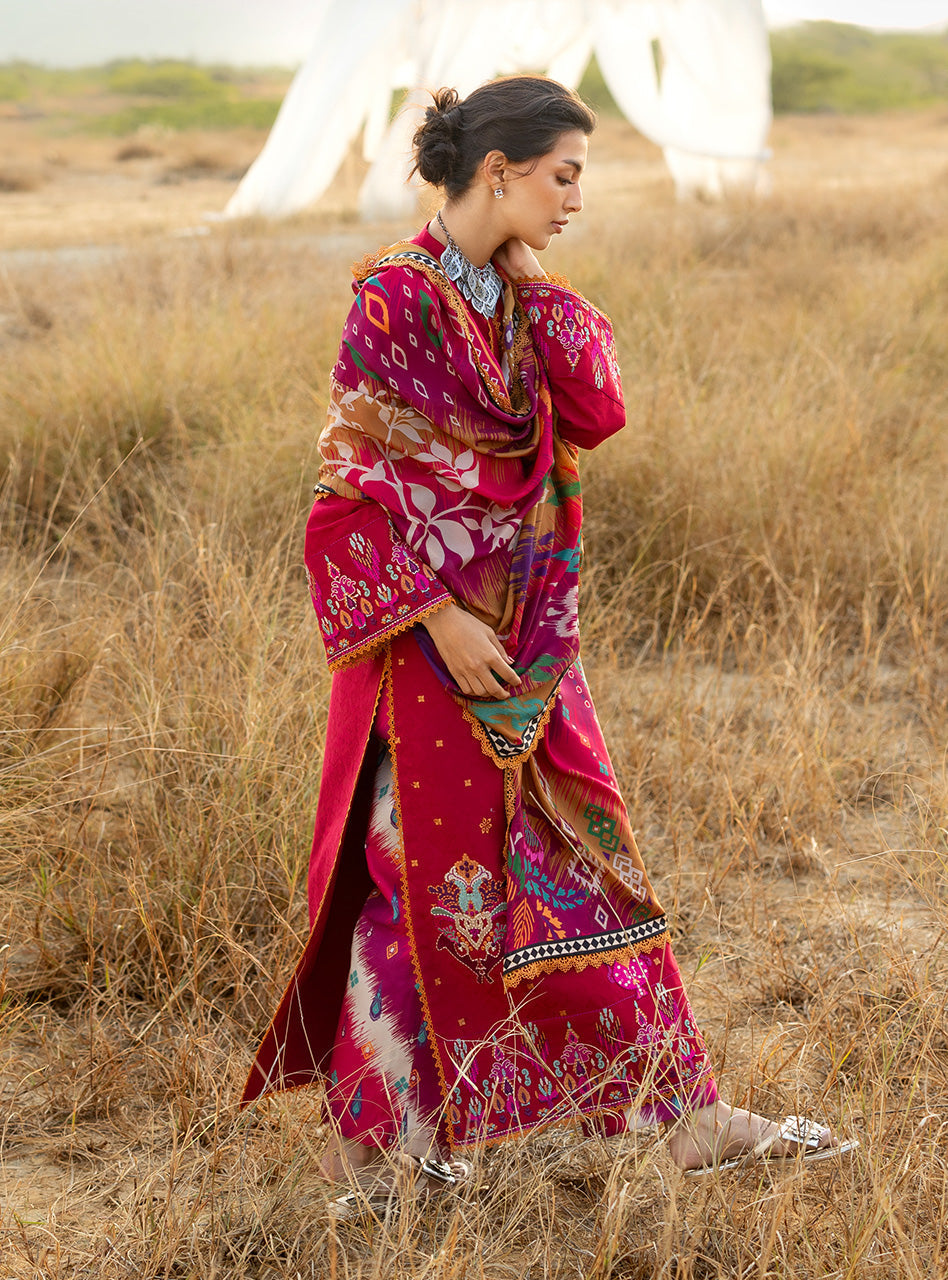 Zainab Chottani | Spring Summer Lawn 26 | Zamira - Luxury Dress - available at Maria Faisal in UK and USA.