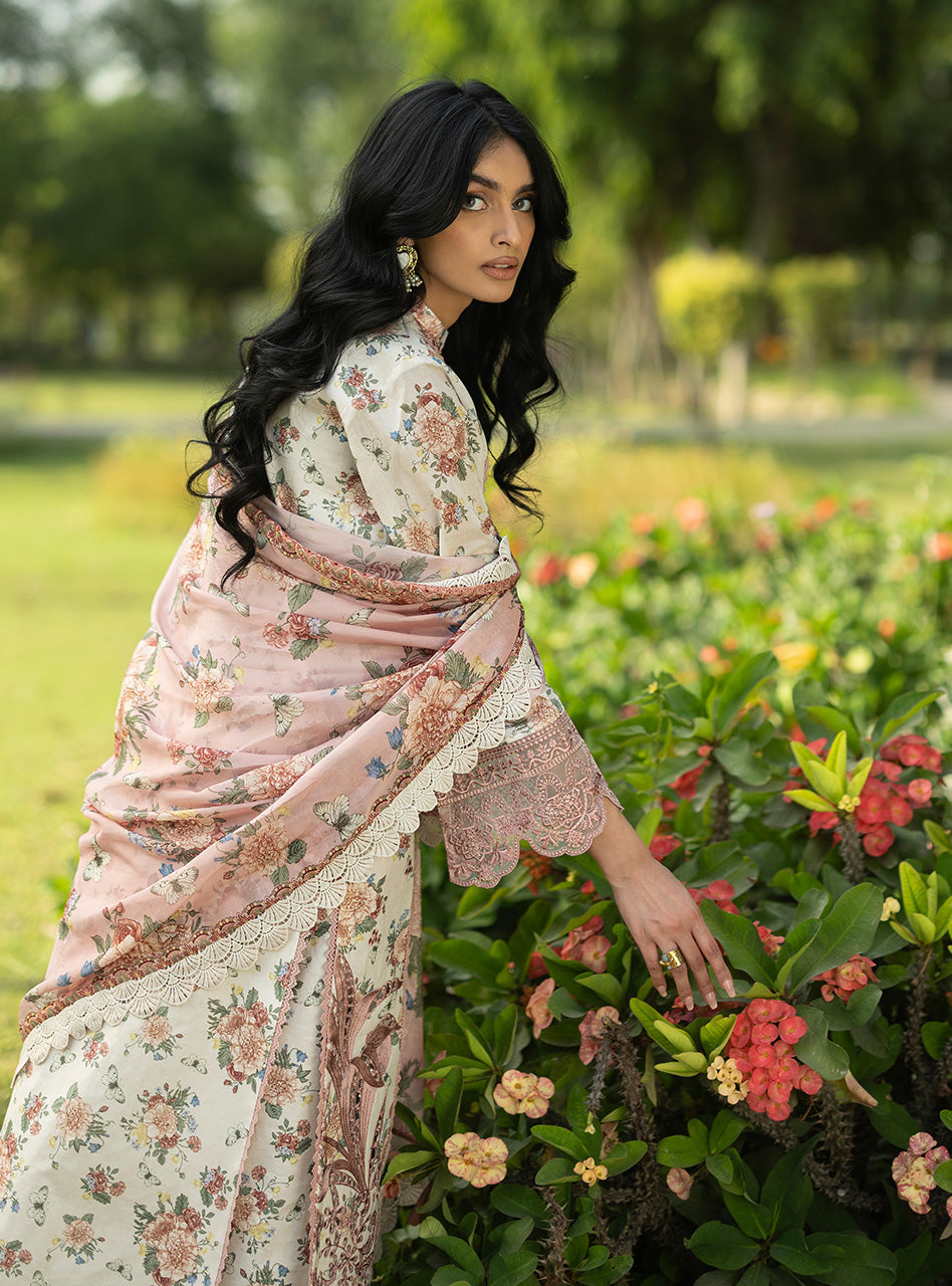 Zainab Chottani | Luxe Lawn 26 |Ilsa - 14 - Luxury Dress - available at Maria Faisal in UK and USA.