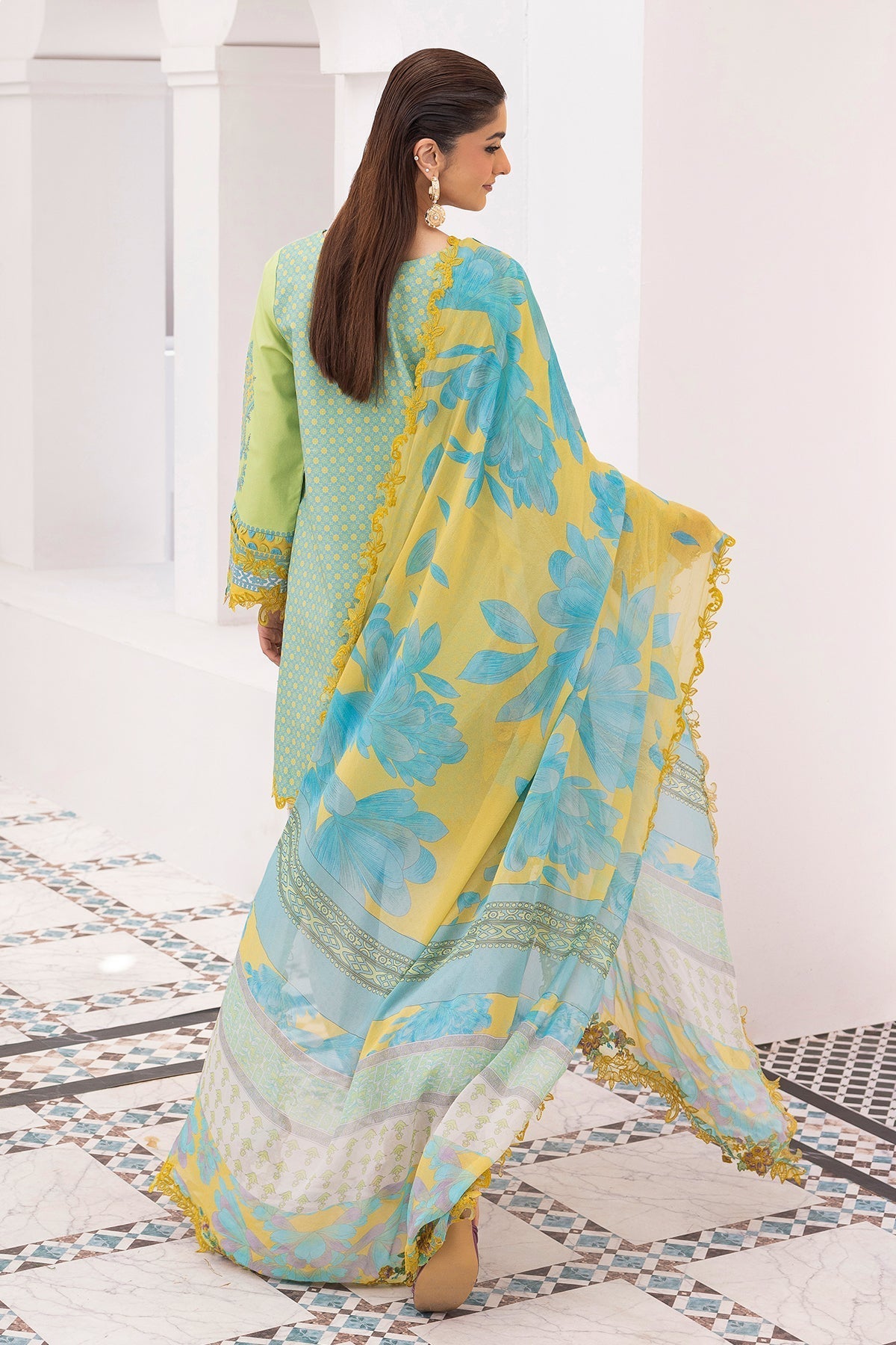 Charizma | Rang e Bahar | CRB6-26 - Luxury Dress - available at Maria Faisal in UK and USA.