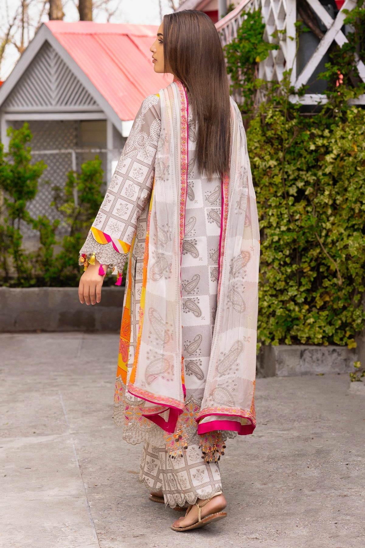 Charizma | Rang e Bahar | VOL 02 CRB6-16 - Luxury Dress - available at Maria Faisal in UK and USA.