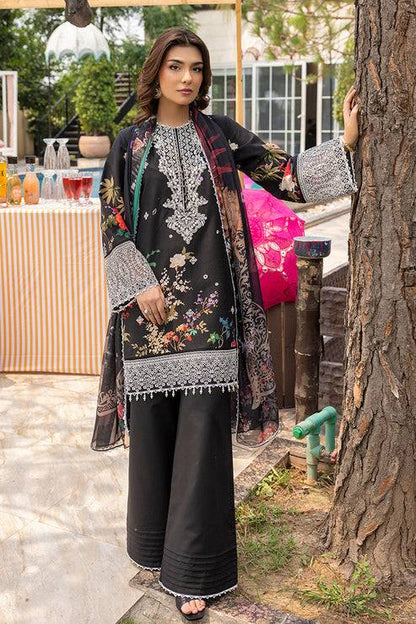 Saad Shaikh | Lawn 25 | Black - Zestel by Maria Faisal - Registered Vendor of : Saad Shaikh - type : Ladies Clothes - 100% original wedding dresses