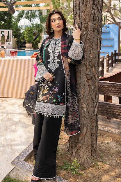 Saad Shaikh | Lawn 25 | Black - Zestel by Maria Faisal - Registered Vendor of : Saad Shaikh - type : Ladies Clothes - 100% original wedding dresses