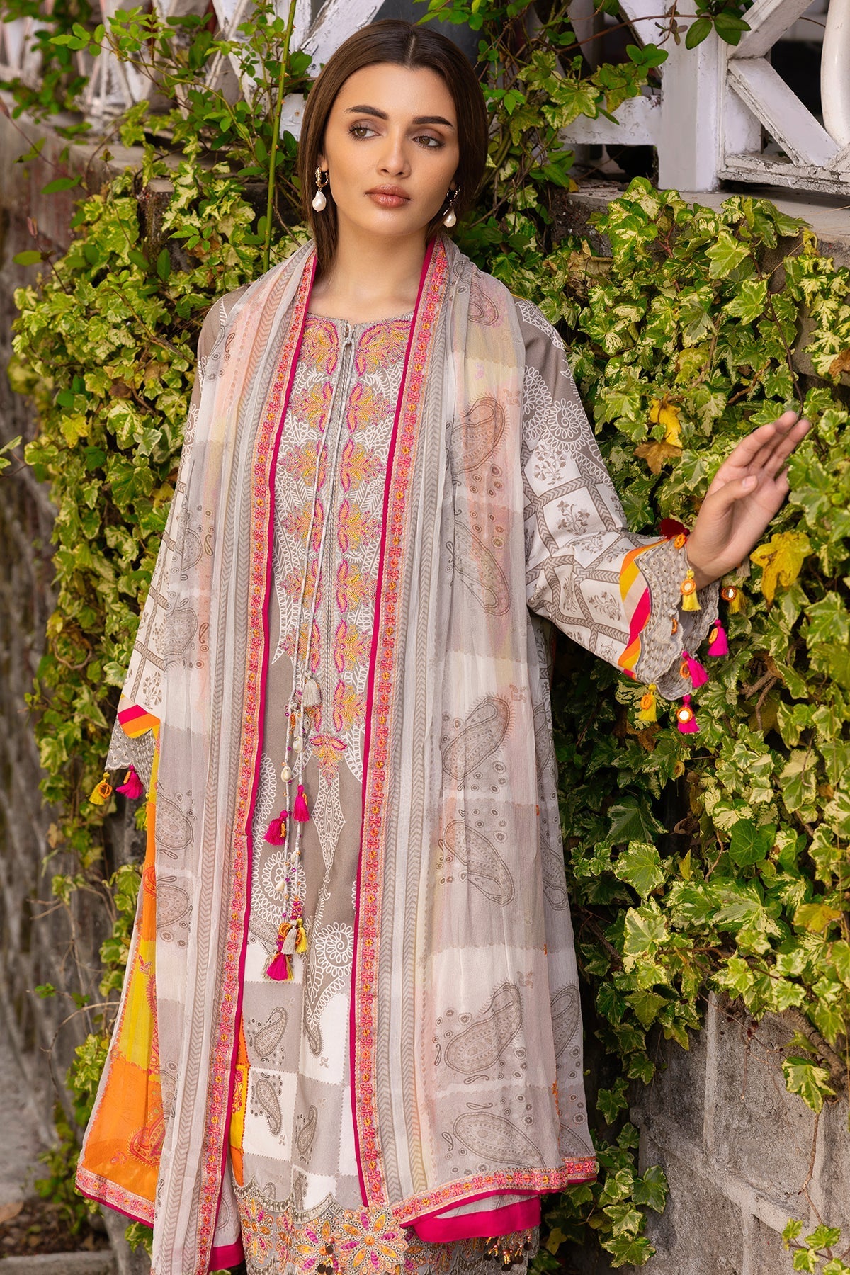 Charizma | Rang e Bahar | VOL 02 CRB6-16 - Luxury Dress - available at Maria Faisal in UK and USA.
