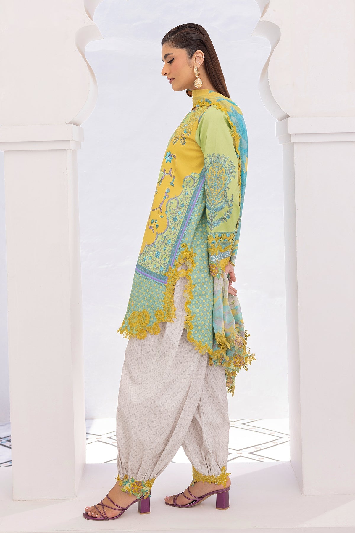 Charizma | Rang e Bahar | CRB6-26 - Luxury Dress - available at Maria Faisal in UK and USA.