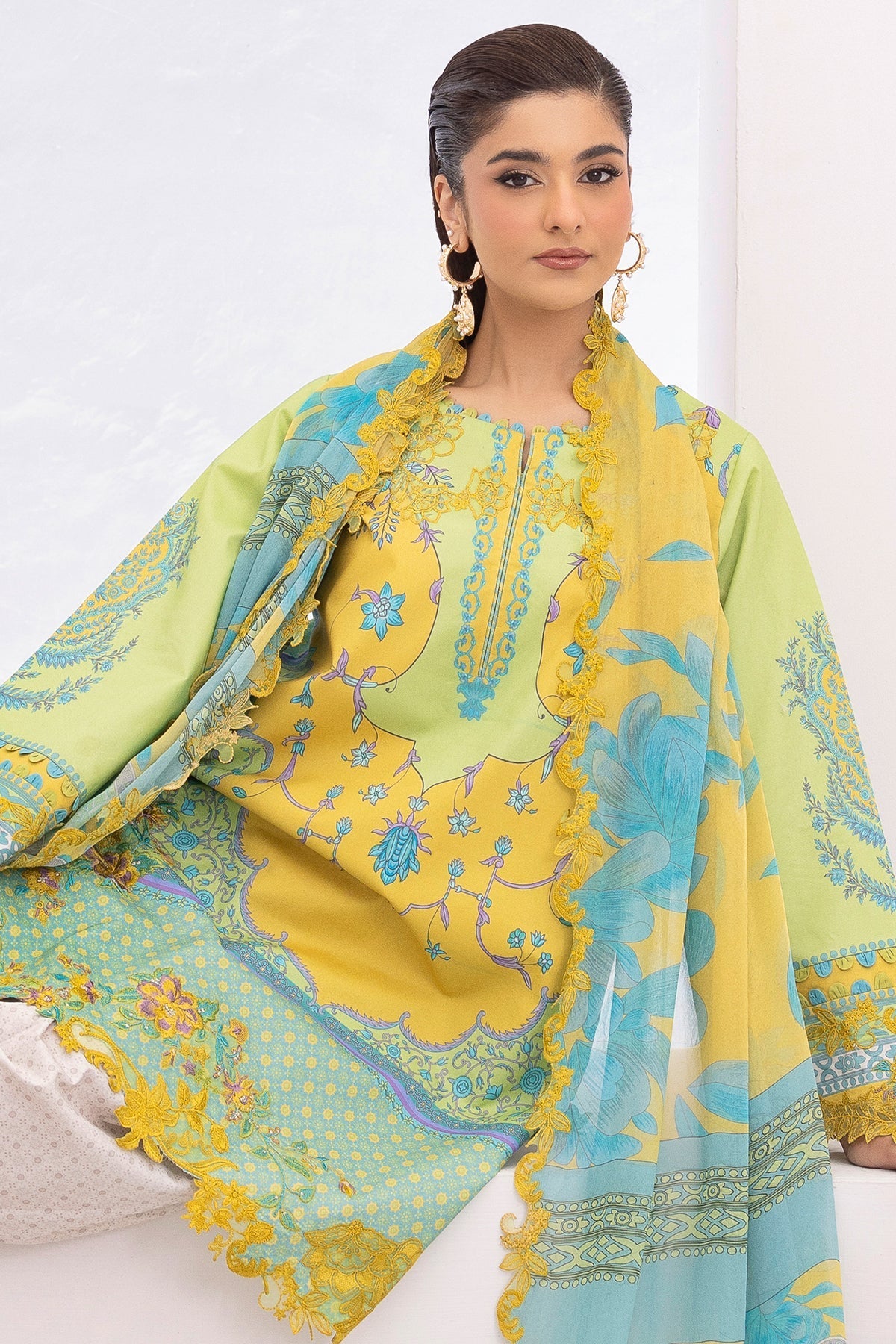 Charizma | Rang e Bahar | CRB6-26 - Luxury Dress - available at Maria Faisal in UK and USA.