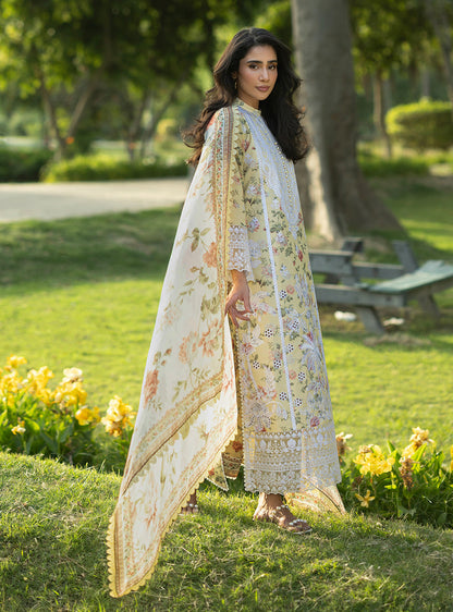 Zainab Chottani | Luxe Lawn 26 | Dune - 12 - Luxury Dress - available at Maria Faisal in UK and USA.