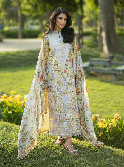 Zainab Chottani | Luxe Lawn 26 | Dune - 12 - Luxury Dress - available at Maria Faisal in UK and USA.