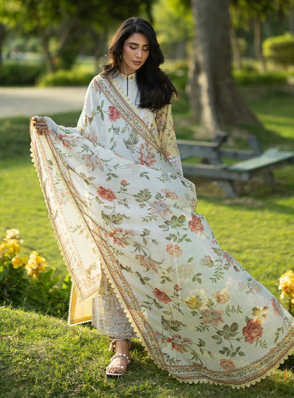 Zainab Chottani | Luxe Lawn 26 | Dune - 12 - Luxury Dress - available at Maria Faisal in UK and USA.