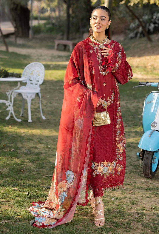 Adans Libas | Gul Rukh Lawn 25 | RUKH 2832 by Maria Faisal - Registered Vendor of : Adans Libas - type : Ladies Clothes - 100% original wedding dresses