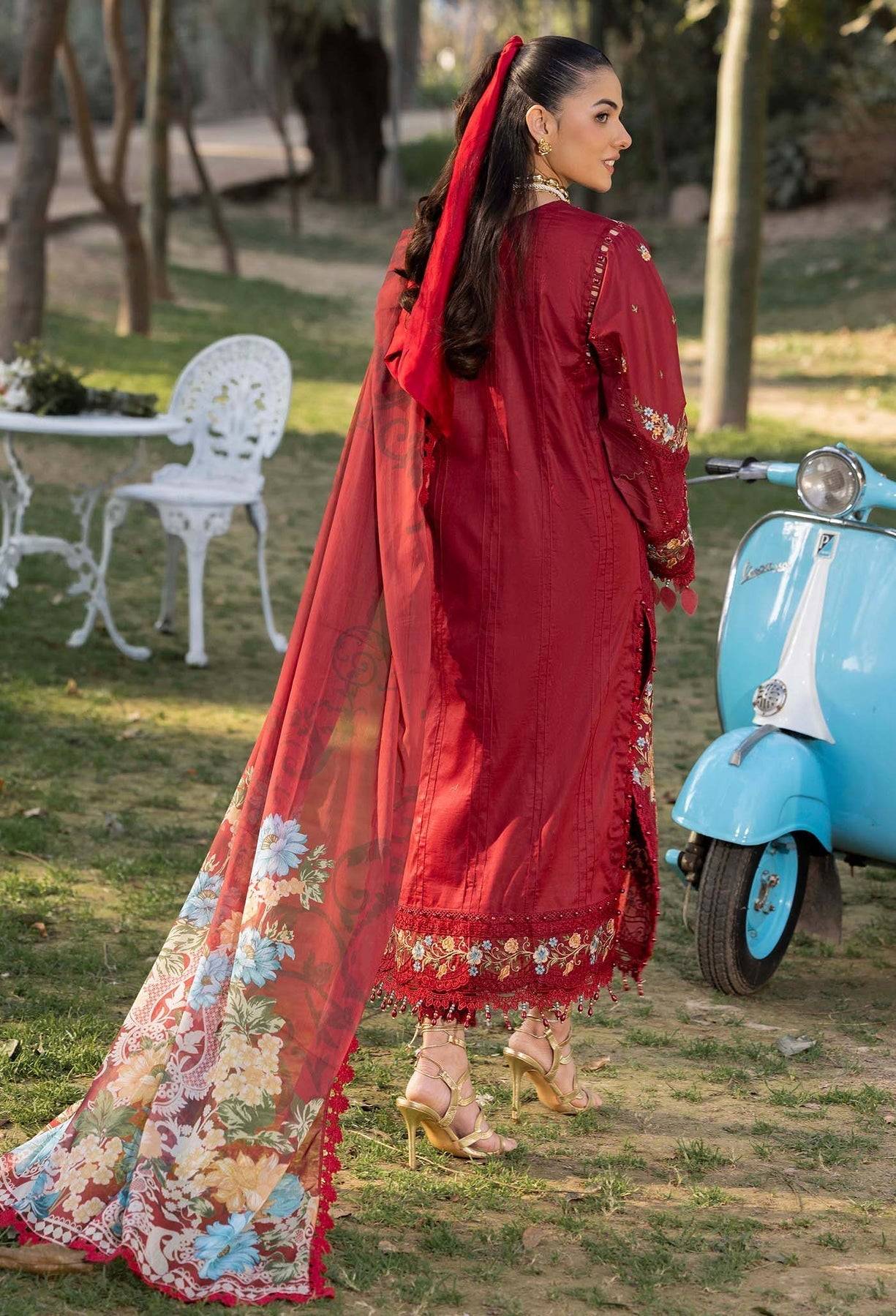 Adans Libas | Gul Rukh Lawn 25 | RUKH 2832 by Maria Faisal - Registered Vendor of : Adans Libas - type : Ladies Clothes - 100% original wedding dresses
