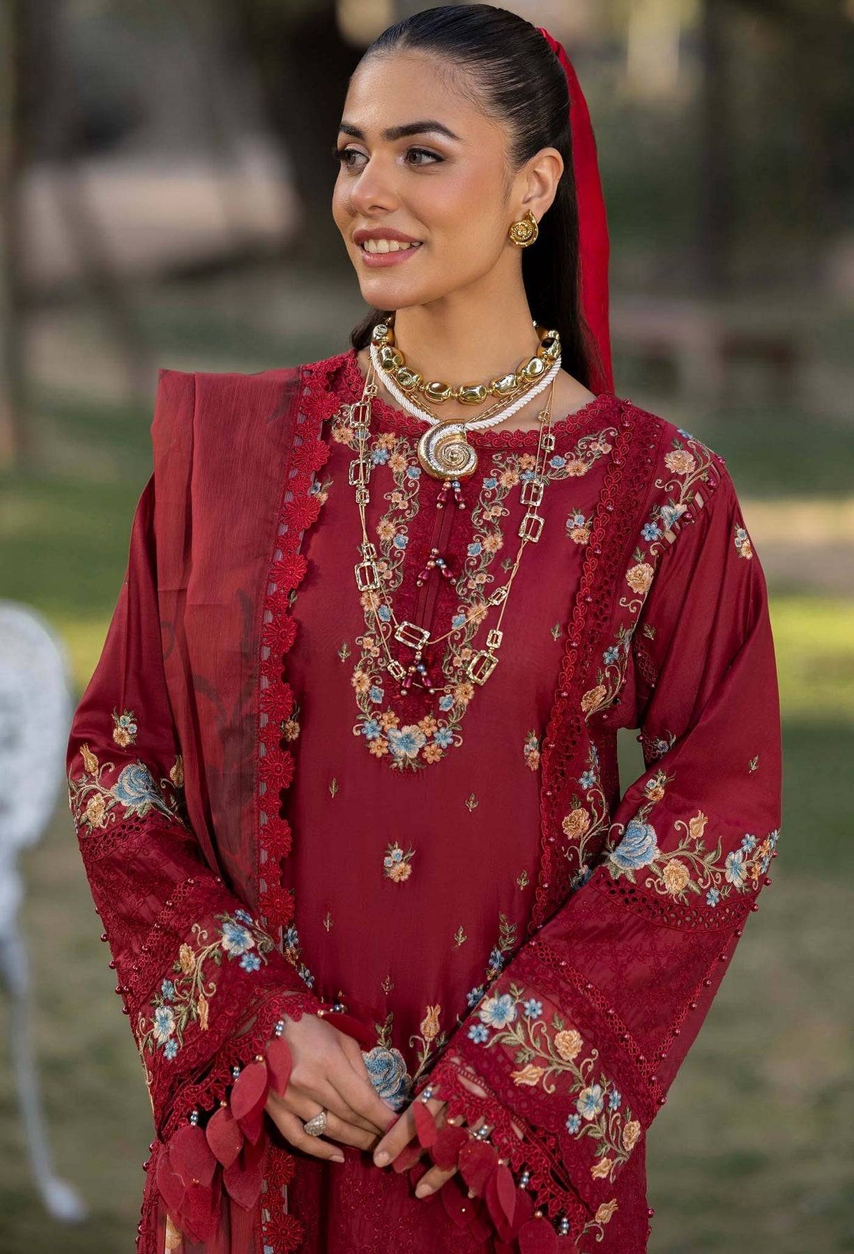 Adans Libas | Gul Rukh Lawn 25 | RUKH 2832 by Maria Faisal - Registered Vendor of : Adans Libas - type : Ladies Clothes - 100% original wedding dresses