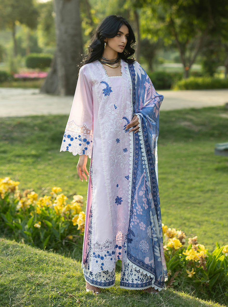 Zainab Chottani | Luxe Lawn 26 |Bria - 15 - Luxury Dress - available at Maria Faisal in UK and USA.