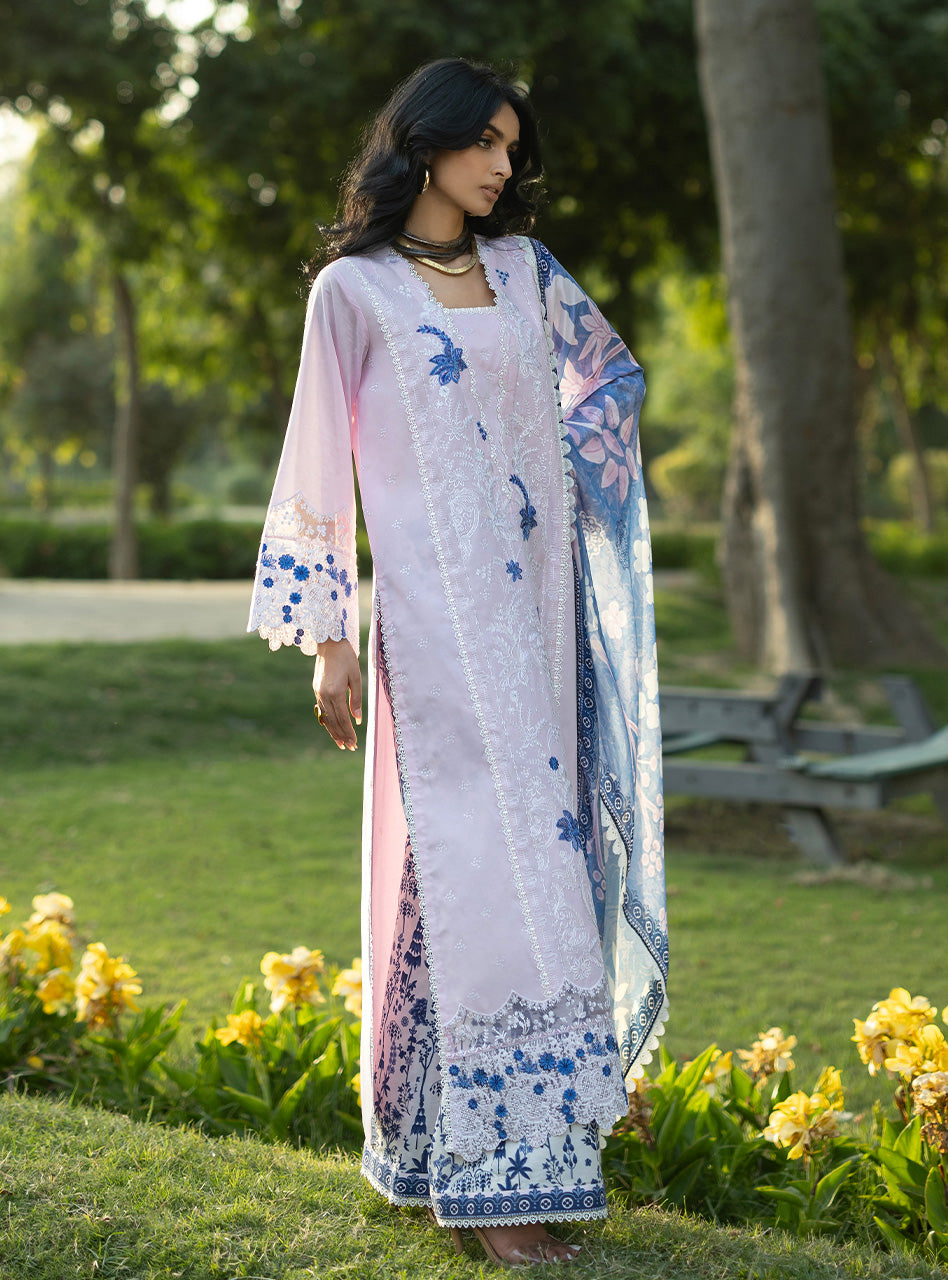 Zainab Chottani | Luxe Lawn 26 |Bria - 15 - Luxury Dress - available at Maria Faisal in UK and USA.