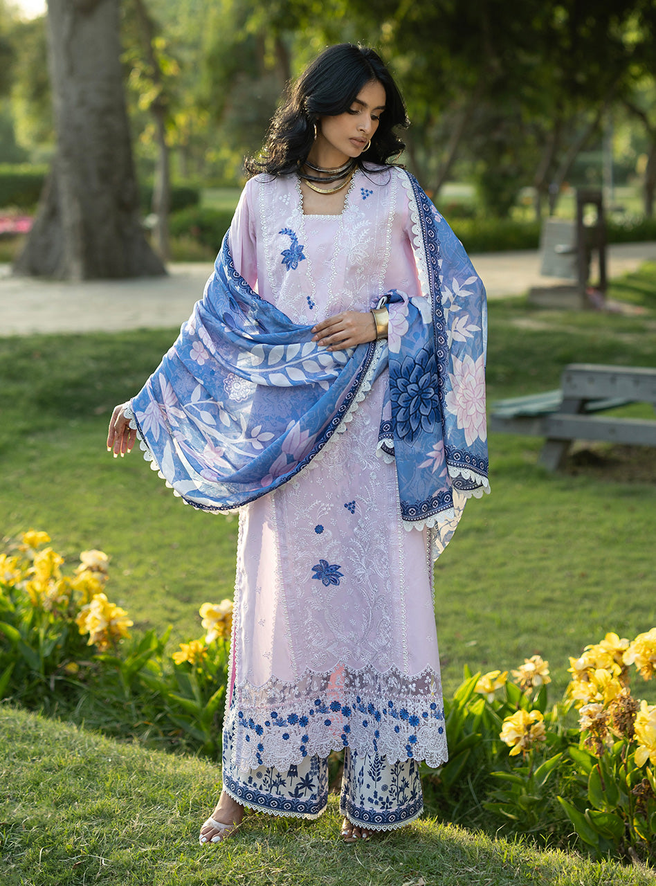 Zainab Chottani | Luxe Lawn 26 |Bria - 15 - Luxury Dress - available at Maria Faisal in UK and USA.