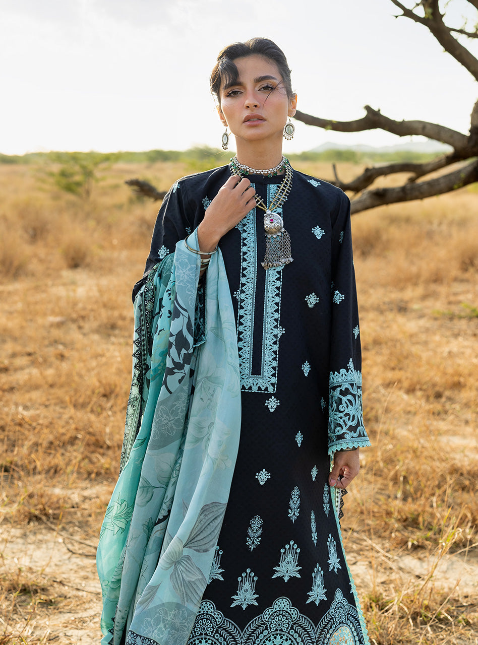 Zainab Chottani | Spring Summer Lawn 26 | Silva - Luxury Dress - available at Maria Faisal in UK and USA.