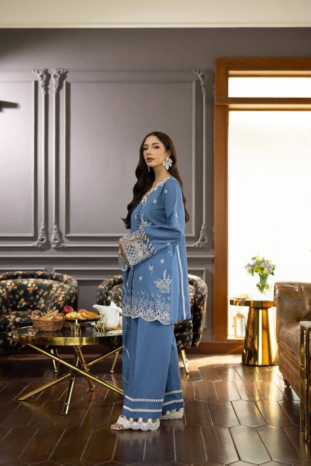 Florent | Eid Collection | FEF - 7A by Maria Faisal - Registered Vendor of : Florent - type : Ladies Clothes - 100% original wedding dresses