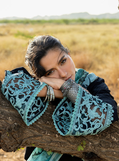 Zainab Chottani | Spring Summer Lawn 26 | Silva - Luxury Dress - available at Maria Faisal in UK and USA.