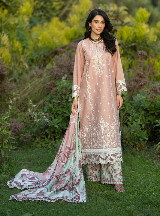 Zainab Chottani | Luxe Lawn 26 | Esme - 02 - Luxury Dress - available at Maria Faisal in UK and USA.