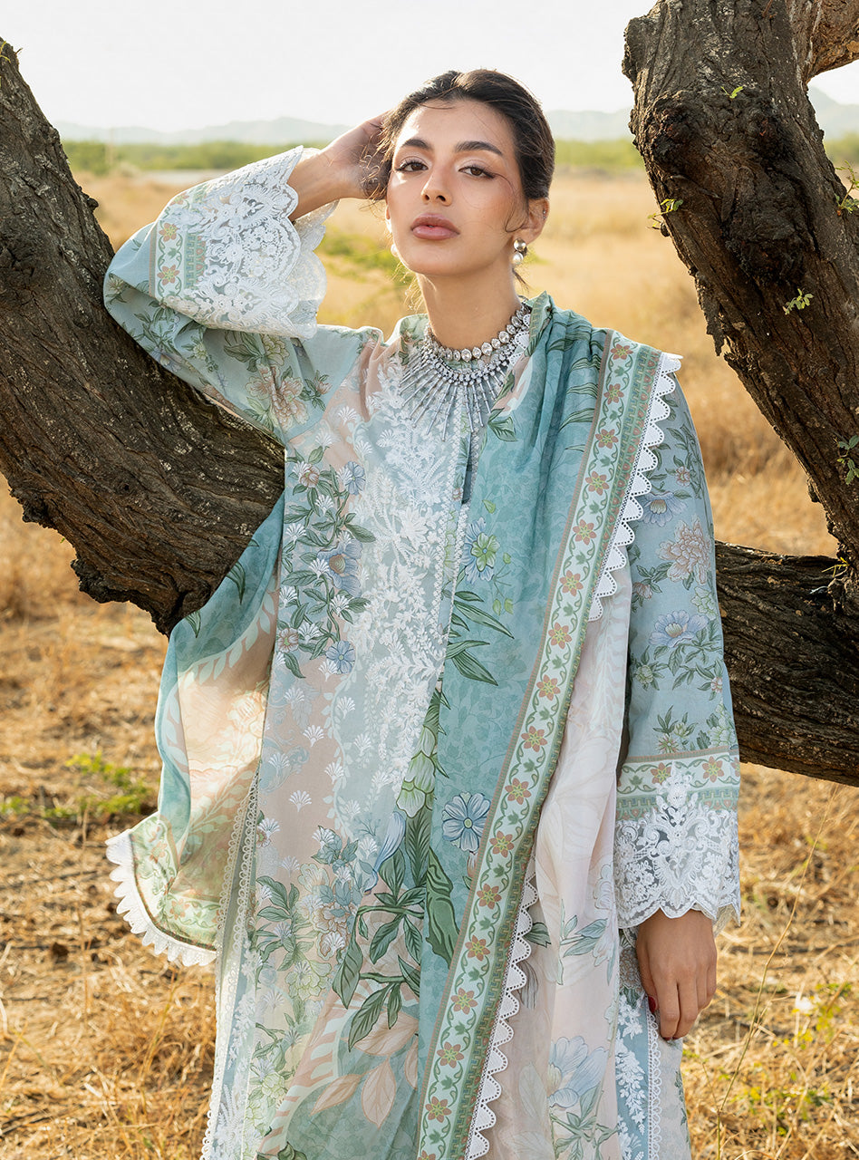 Zainab Chottani | Spring Summer Lawn 26 | Liyana - Luxury Dress - available at Maria Faisal in UK and USA.